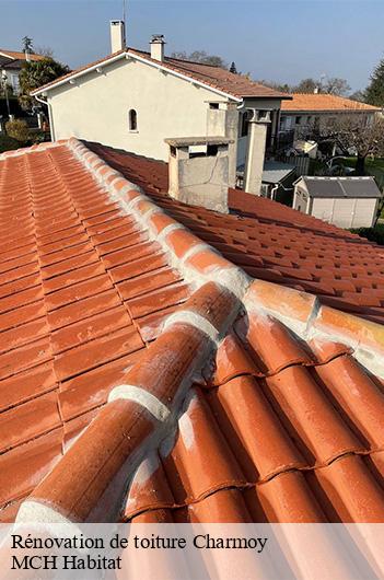 Rénovation de toiture  charmoy-71710 MCH Habitat