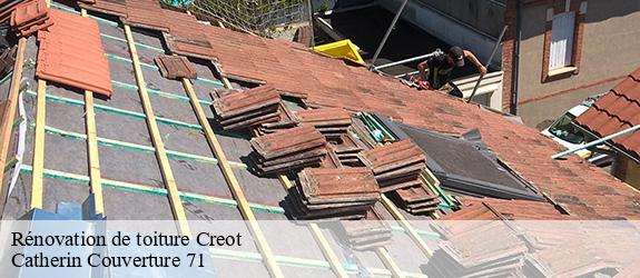 Rénovation de toiture  creot-71490 Catherin Couverture 71