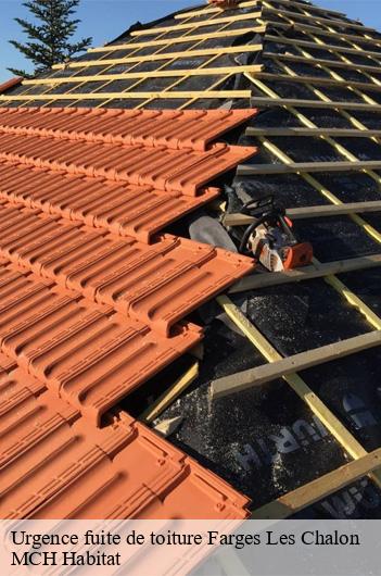 Urgence fuite de toiture  farges-les-chalon-71150 MCH Habitat