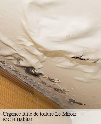 Urgence fuite de toiture  le-miroir-71480 MCH Habitat