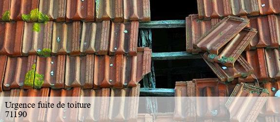 Urgence fuite de toiture thil-sur-arroux-71190 MCH Habitat