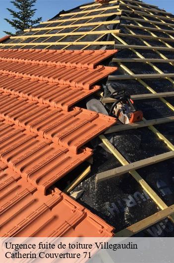 Urgence fuite de toiture  villegaudin-71620 Catherin Couverture 71