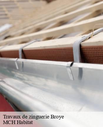 Travaux de zinguerie broye-71190 MCH Habitat