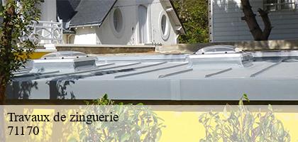 Travaux de zinguerie  chauffailles-71170 MCH Habitat