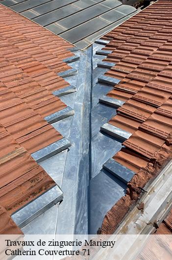 Travaux de zinguerie  marigny-71690 Catherin Couverture 71