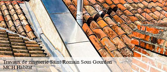 Travaux de zinguerie  saint-romain-sous-gourdon-71230 MCH Habitat