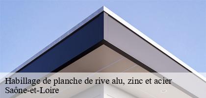 Habillage de planche de rive alu, zinc et acier MCH Habitat