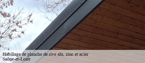Habillage de planche de rive alu, zinc et acier MCH Habitat