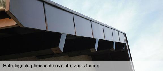 Habillage de planche de rive alu, zinc et acier  savigny-sur-seille-71440 Catherin Couverture 71