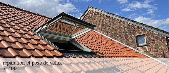 réparation et pose de velux antully-71400 MCH Habitat