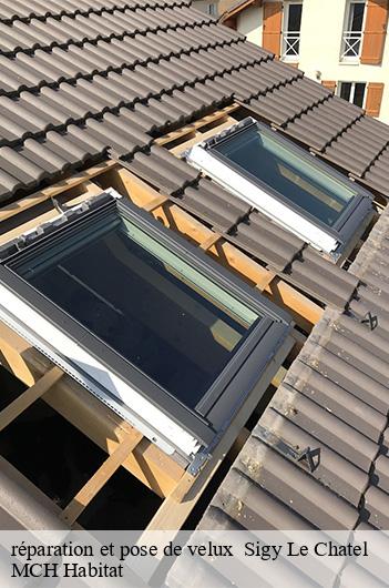 réparation et pose de velux sigy-le-chatel-71250 MCH Habitat