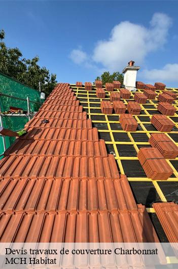 Devis travaux de couverture  charbonnat-71320 MCH Habitat