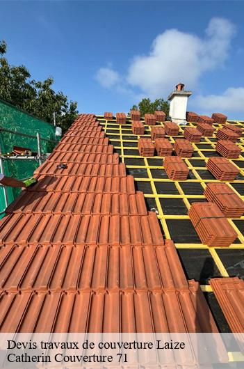 Devis travaux de couverture laize-71870 Catherin Couverture 71