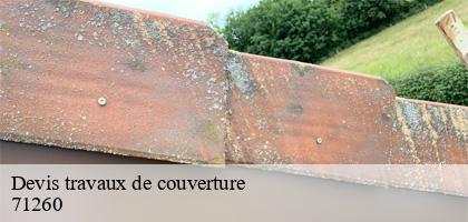Devis travaux de couverture lugny-71260 MCH Habitat