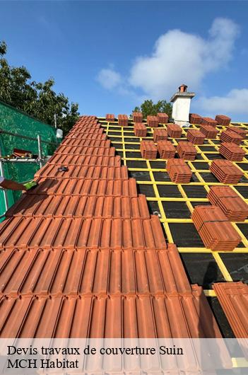 Devis travaux de couverture suin-71220 MCH Habitat