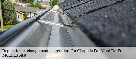 Réparation et changement de gouttière  la-chapelle-du-mont-de-fr-71520 MCH Habitat