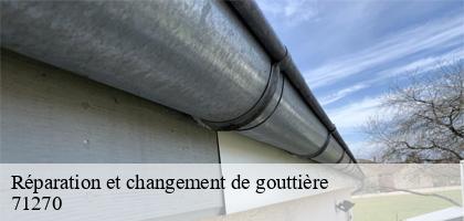 Réparation et changement de gouttière  charette-71270 Catherin Couverture 71