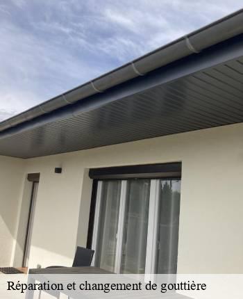Réparation et changement de gouttière  chatel-moron-71510 MCH Habitat