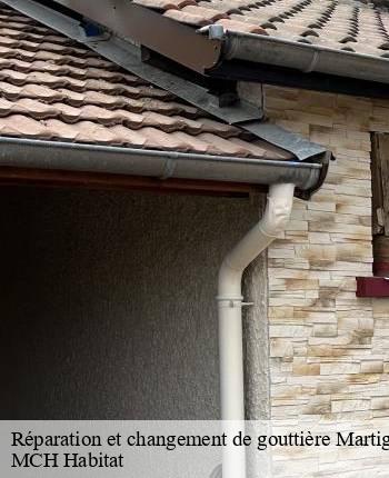 Réparation et changement de gouttière martigny-le-comte-71220 MCH Habitat