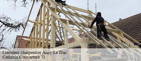 Couvreur charpentier anzy-le-duc-71110 Catherin Couverture 71
