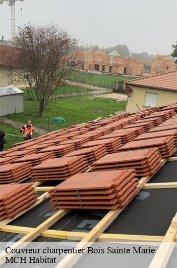 Couvreur charpentier bois-sainte-marie-71800 MCH Habitat