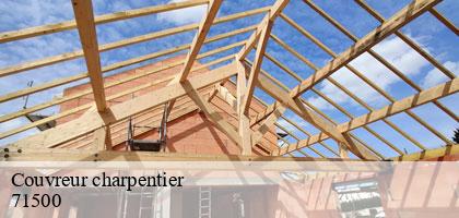 Couvreur charpentier  bruailles-71500 Catherin Couverture 71