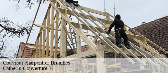 Couvreur charpentier  bruailles-71500 Catherin Couverture 71