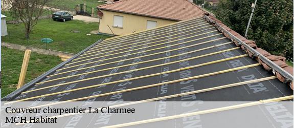 Couvreur charpentier la-charmee-71100 MCH Habitat
