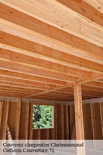 Couvreur charpentier  chateaurenaud-71500 Catherin Couverture 71