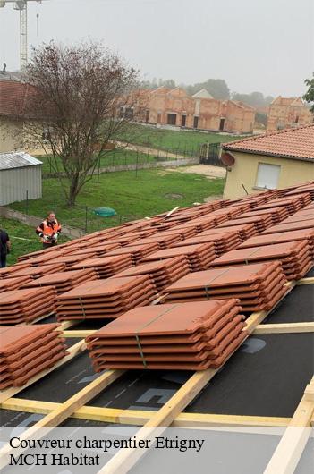 Couvreur charpentier  etrigny-71240 MCH Habitat