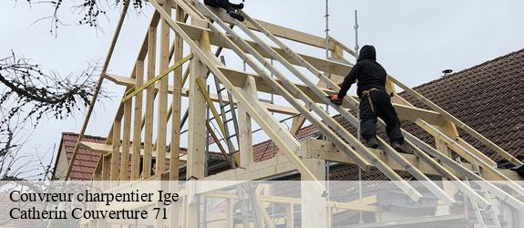 Couvreur charpentier  ige-71960 Catherin Couverture 71