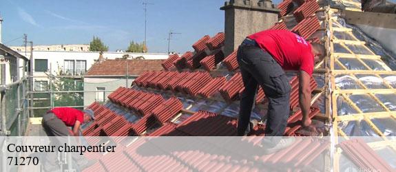 Couvreur charpentier  lays-sur-le-doubs-71270 Catherin Couverture 71