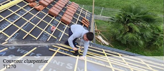 Couvreur charpentier lays-sur-le-doubs-71270 MCH Habitat