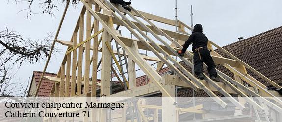 Couvreur charpentier  marmagne-71710 Catherin Couverture 71