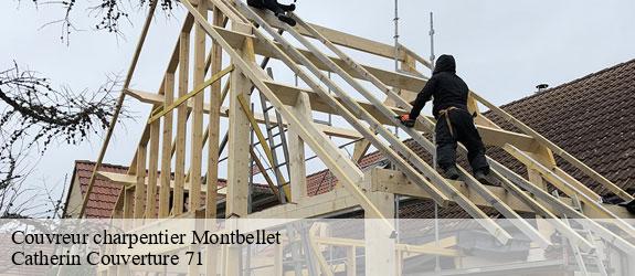 Couvreur charpentier  montbellet-71260 Catherin Couverture 71