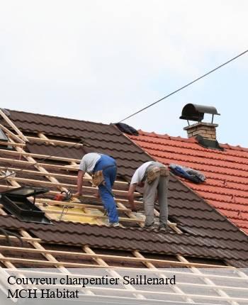 Couvreur charpentier  saillenard-71580 MCH Habitat