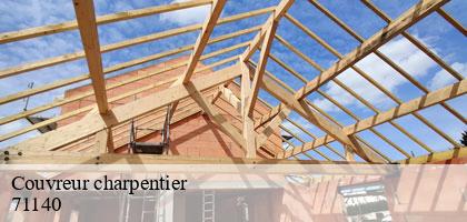 Couvreur charpentier  saint-aubin-sur-loire-71140 Catherin Couverture 71