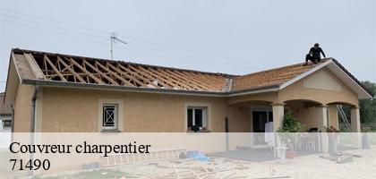 Couvreur charpentier saint-gervais-sur-couches-71490 MCH Habitat