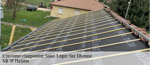 Couvreur charpentier  saint-leger-sur-dheune-71510 MCH Habitat