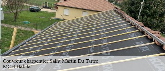 Couvreur charpentier saint-martin-du-tartre-71460 MCH Habitat