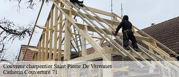 Couvreur charpentier saint-pierre-de-varennes-71670 Catherin Couverture 71