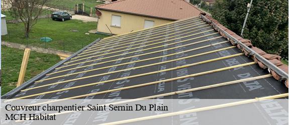 Couvreur charpentier  saint-sernin-du-plain-71510 MCH Habitat