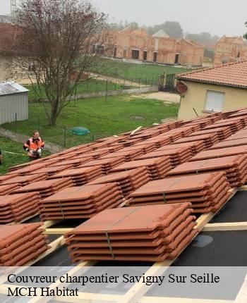 Couvreur charpentier  savigny-sur-seille-71440 MCH Habitat
