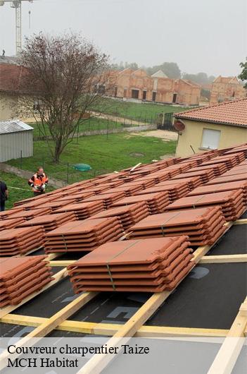 Couvreur charpentier taize-71250 MCH Habitat